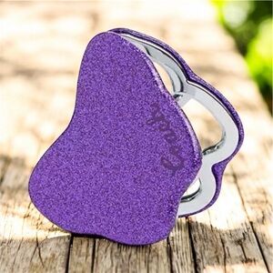 Coach Purple Glitter Butterfly Mirror